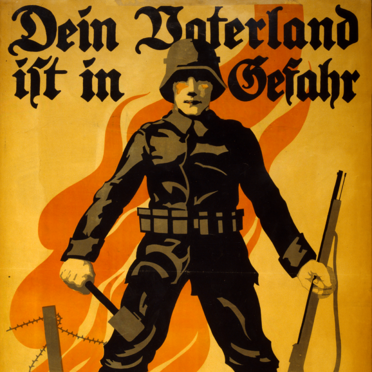 Çevirileriyle Birinci Dünya Savaşı ve Sonrası Alman Propaganda Afişleri